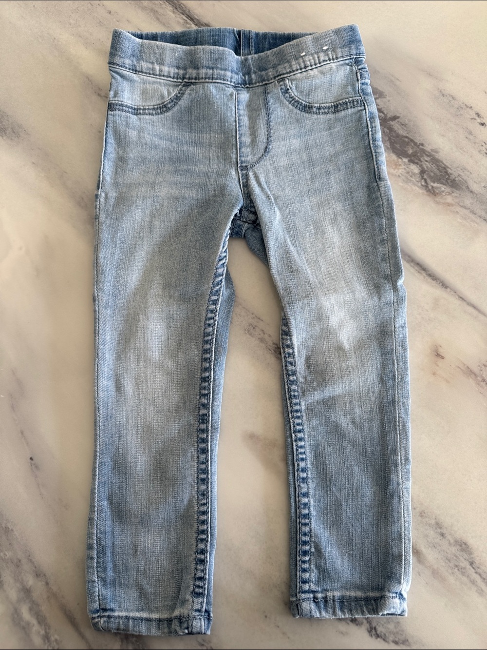 Light Wash Kids' Skinny Jean Jeggings - size 1.5/2years